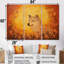 Blooming Wolf At Sunset I - Ensemble de décoration murale loup-1236287305-1236287298-1236287303