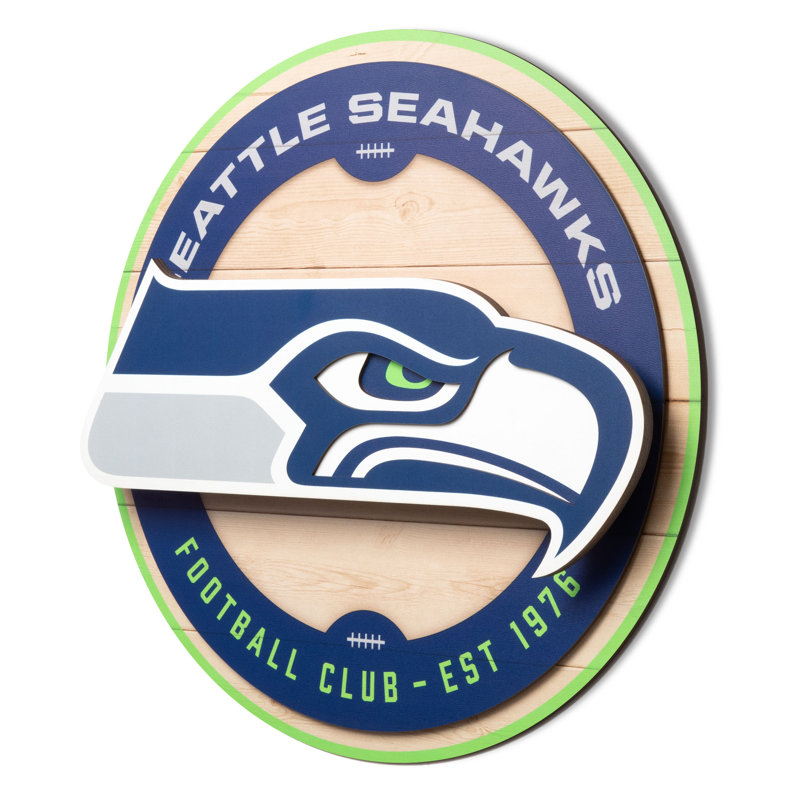 NFL Seattle Seahawks 3DX Circle Wall Art