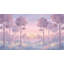 Papier peint Misty Forest Foggy Woodland Sunrise-1632482872-1632482878
