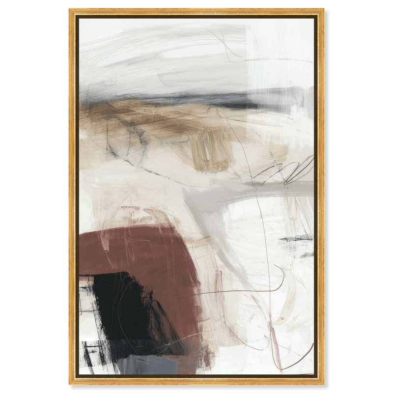 «Urban Core II», reproduction d'art sur toile encadrée par Art Remedy, cadre doré, 20 x 30, 31"H x 21"W, Gold Frame