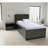 Twin Storage Bed in Dark Gray