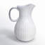 Pichet blanc perle