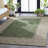 Beach House Power Loom Polypropylene Plastic; Polyester Striped Indoor / Outdoor Rug-127419707