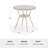 Martha Stewart Lily Pond 31" Round All-Weather Patio Bistro Dining Table-109713932