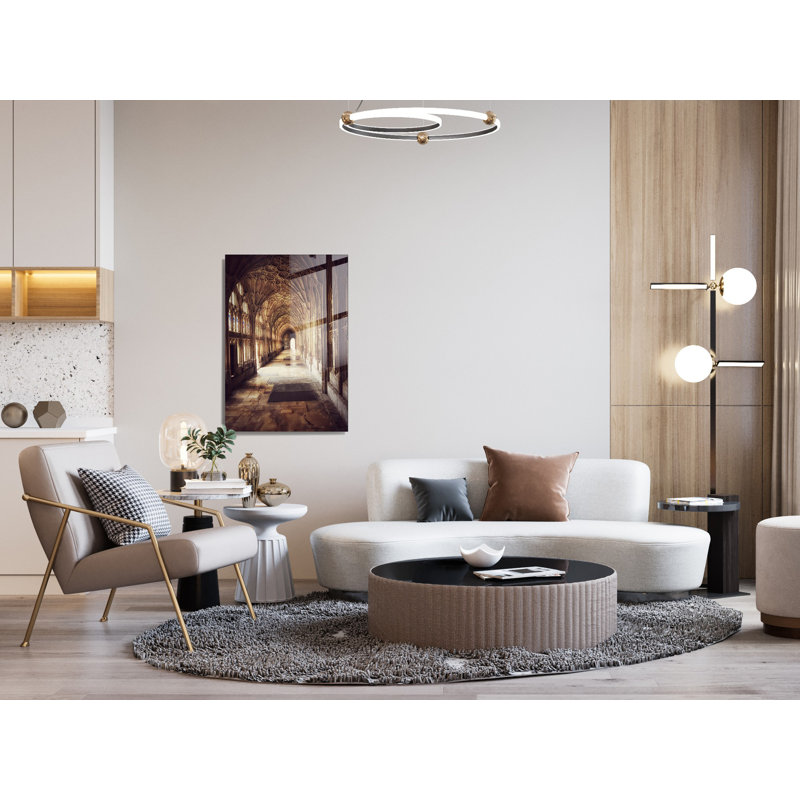 Peinture décorative en verre trempé, H 27,6 po x l 39,4 po