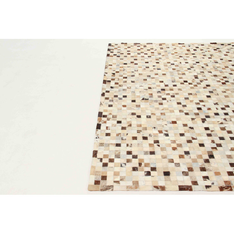 Geometric Hand Woven Area Rug, Rectangle 140 x 200cm