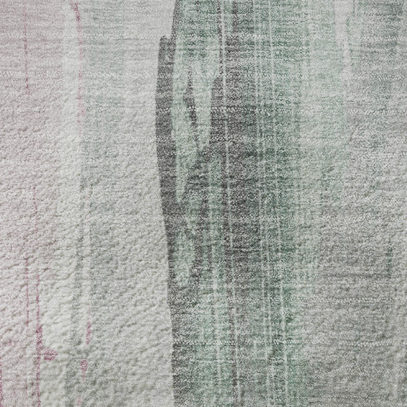 Tapis abstrait lavable à la machine de qualité supérieure Mayfield AMF1845, Rectangle 9 pi x 12 pi