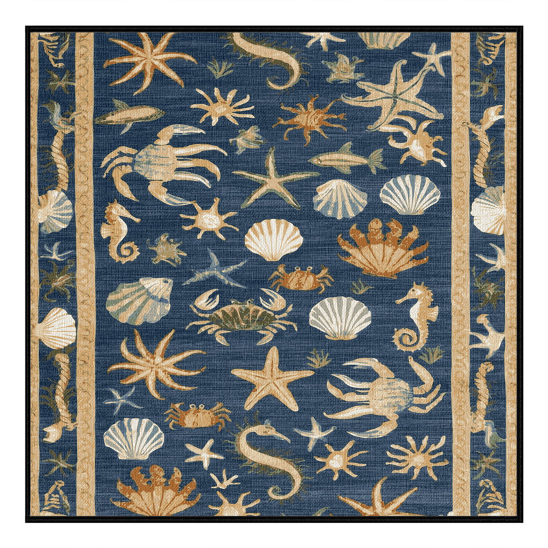  Tapis nautique lavable, Carré 3 pi