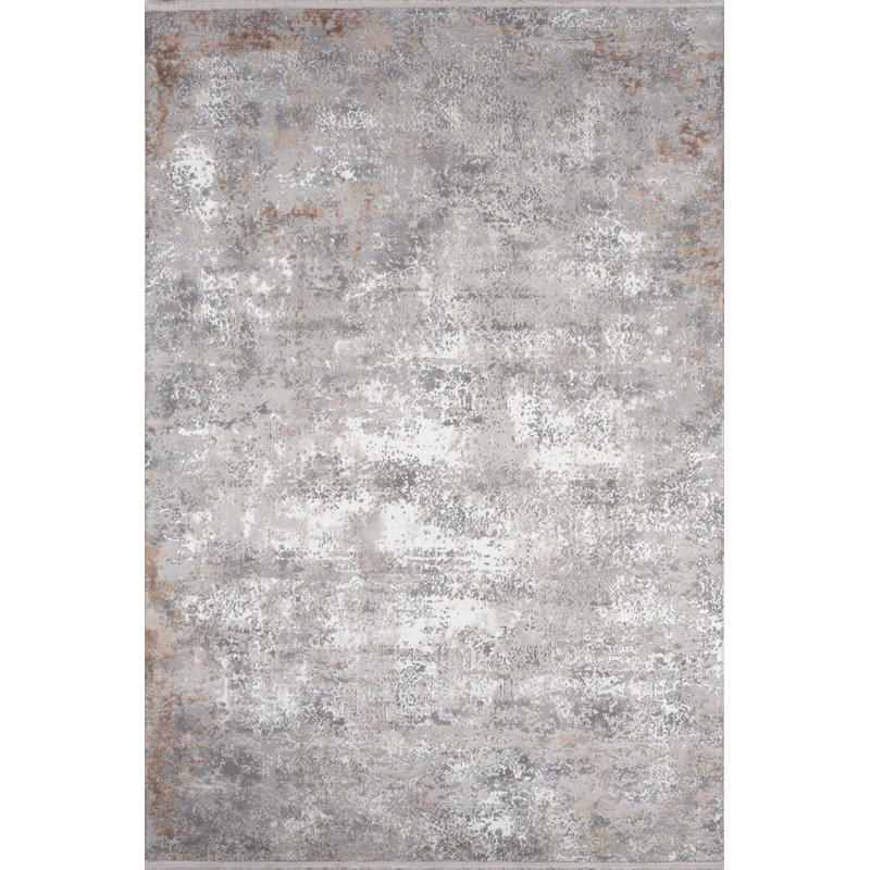 Anagrace Abstract Machine Made Indoor / Outdoor Area Rug, Rectangle 80 x 150cm