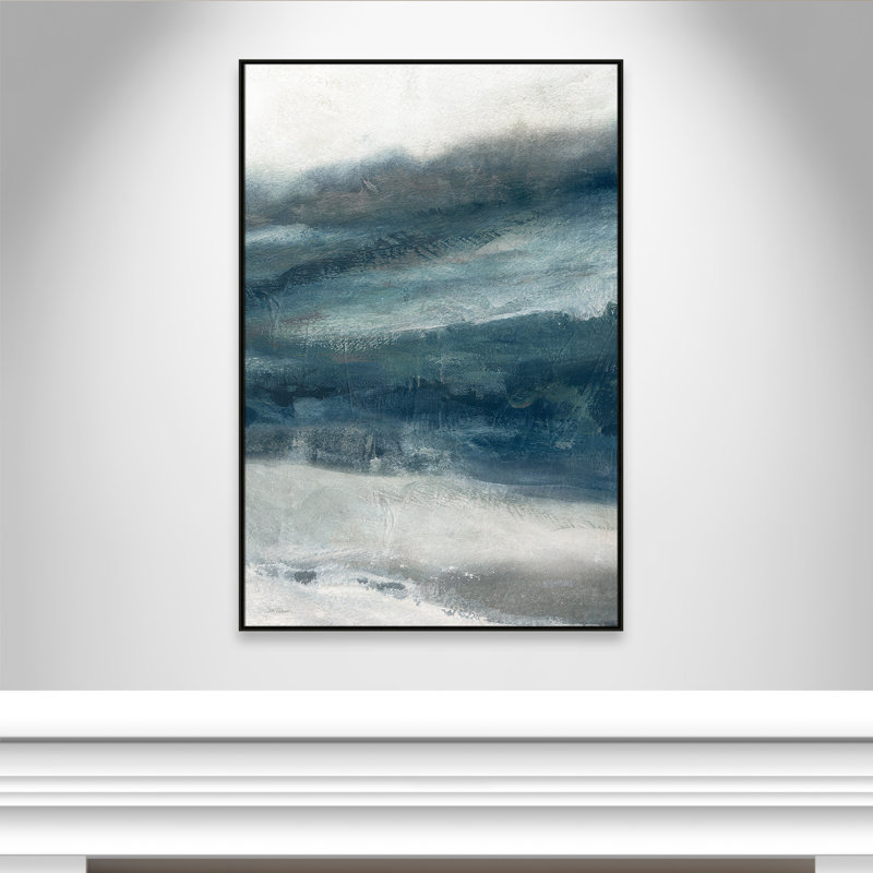 Impression sur toile, "cadre privé" par Carol Robinson, H 61,5 po x l 41,5 po x P 2 po, Cadre espresso