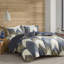 Mini housse de couette imprimée en coton - Design tendance avec revers uni et détails à boutons-116011520