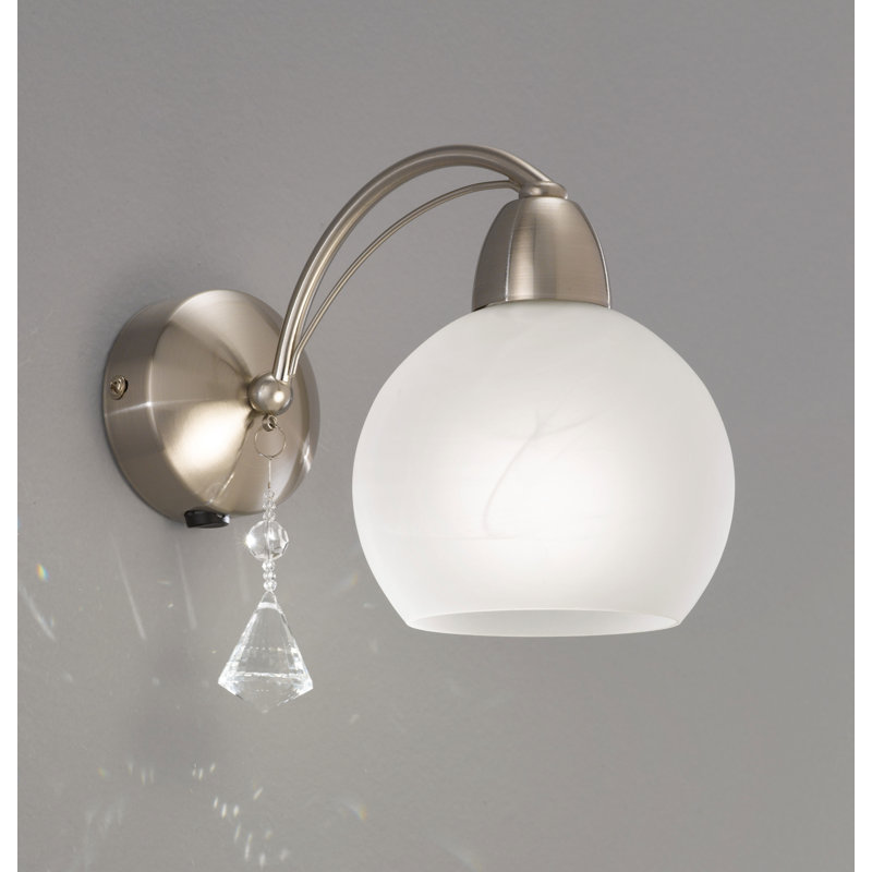 Hostetter Sconce, Satin Nickel