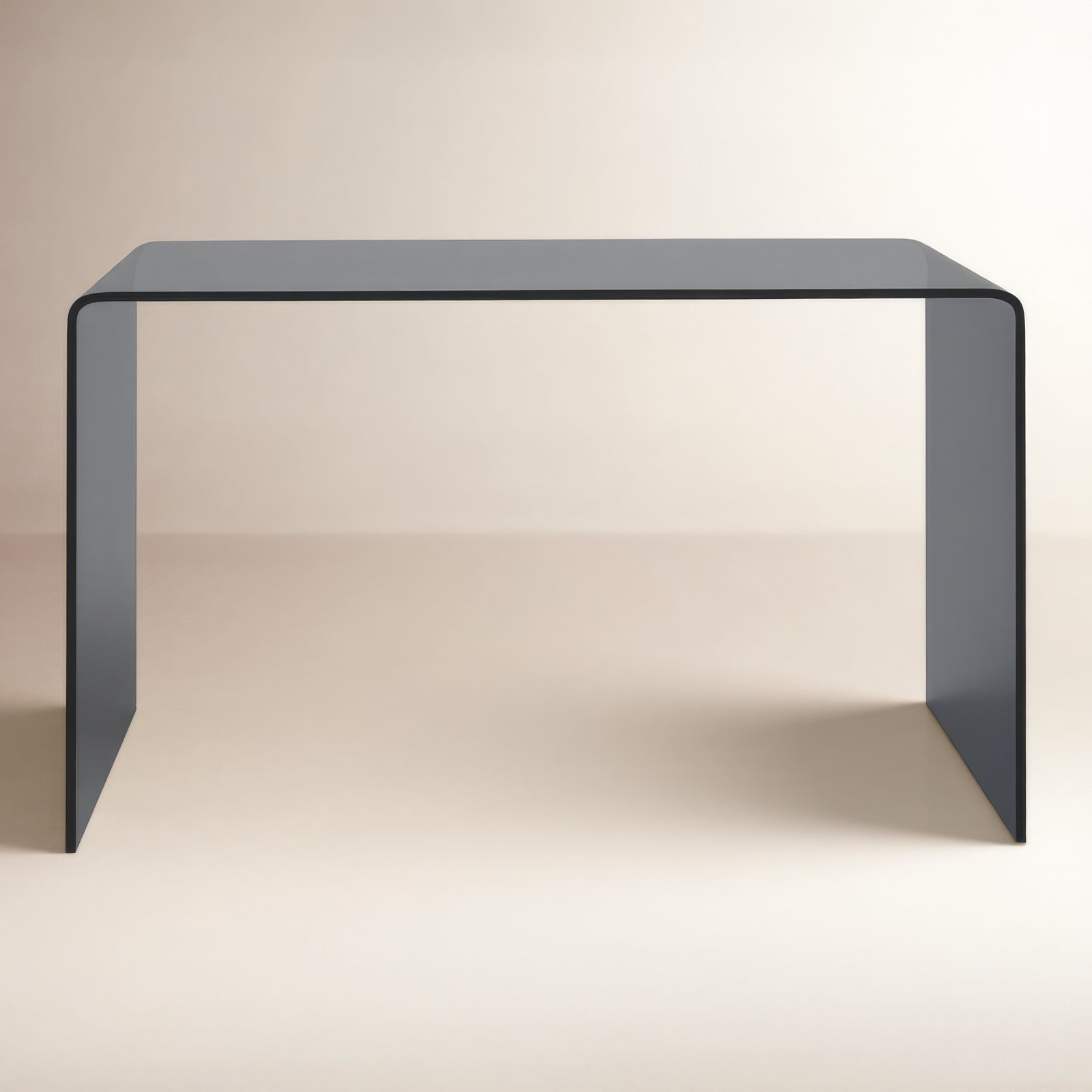 Writing Desk, Dark Gray, 29" H x 50" W x 27.5" D