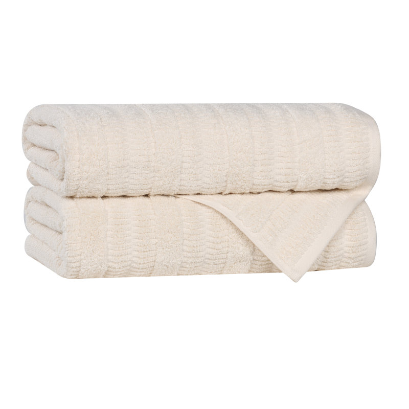 Serviettes de bain Mika Smart Twist, Ivoire ivoire