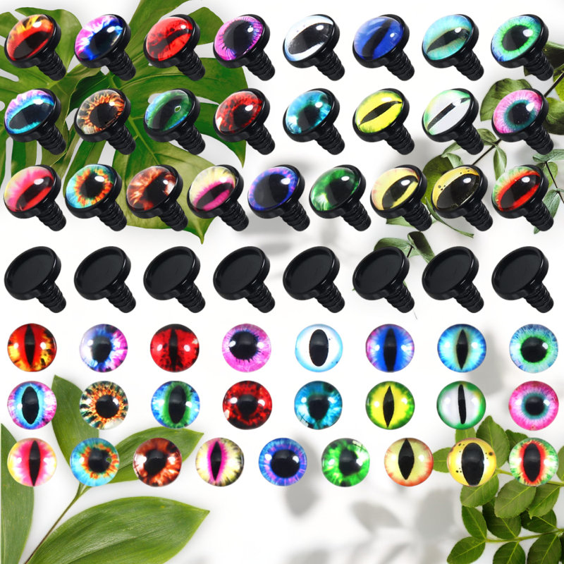 25 Pairs Assorted Safety Eyes for Crafts