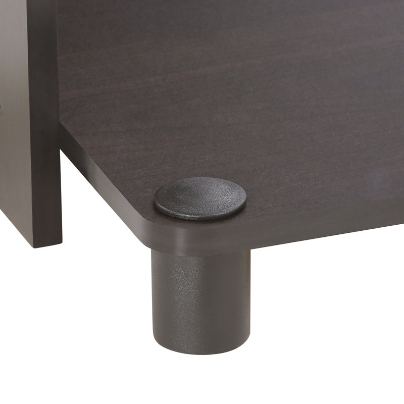 Eleonore Computer Desk, Dark Walnut