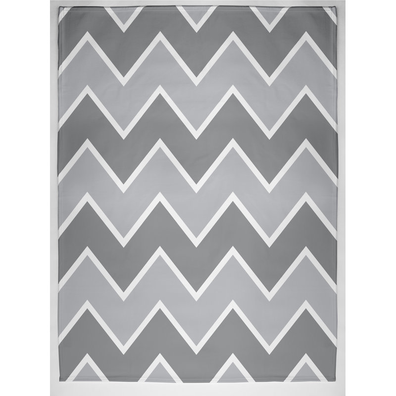 Elliana Plain Weave / Muslin Throw Blanket, Grey