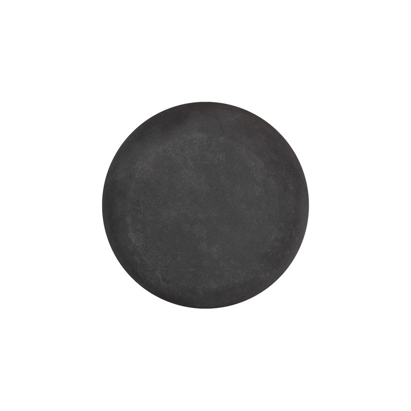 River Stone Side Table, Charcoal Stone