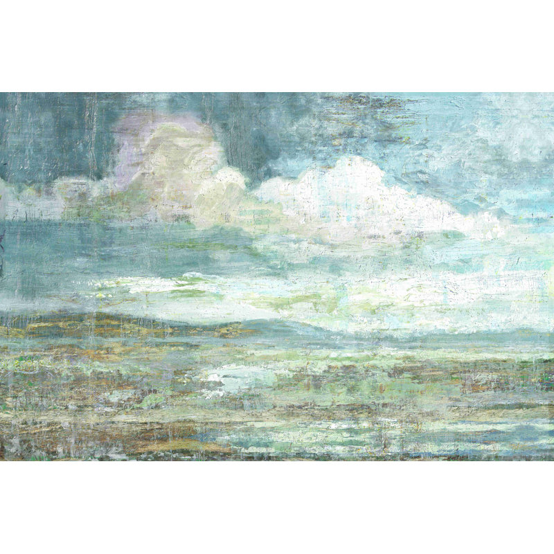 " Clouds Landscape " Painting Print, 8" H x 12" W