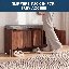 Banc cannelé de rangement pour chaussures de 25,6 po, banc de vestibule avec rangement caché pour chaussures et coussin, banc de vestibule pour vestibule, vestibule, couloir-1684535113