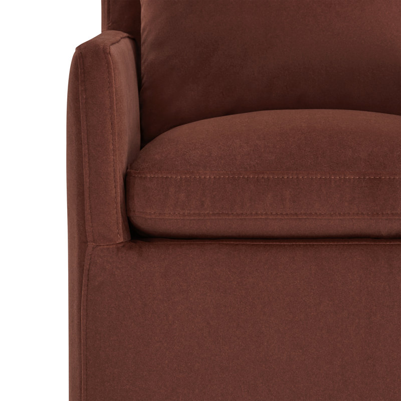 Fauteuil Alayaa, Polyester brique