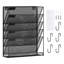 Steel Wall Organizer with Wall Baskets