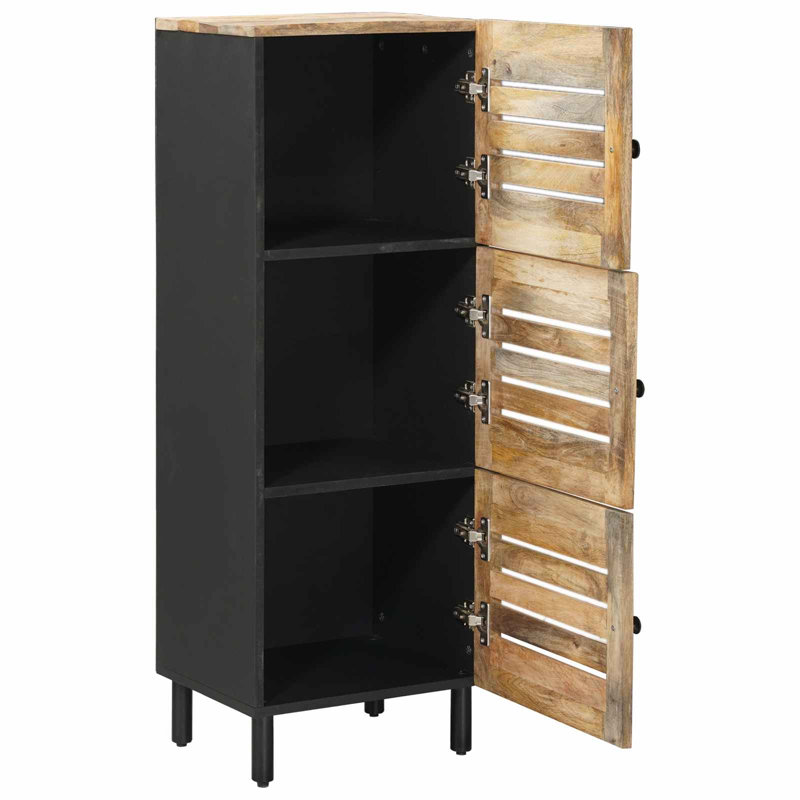 40 cm W Solid Wood Highboard