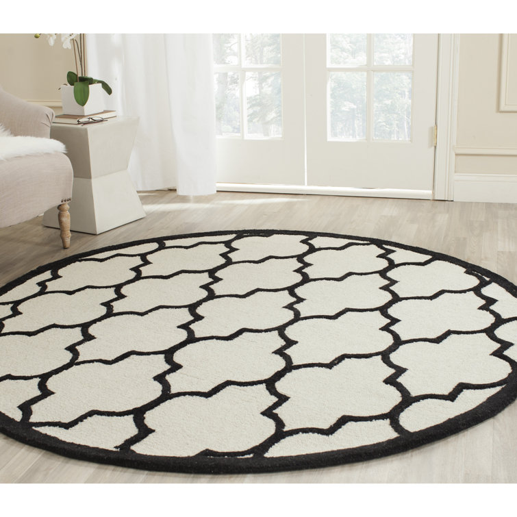 Cannen Hand Tufted Wool Geometric Rug