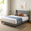 Hamall Upholstered Bed Frame with Headboard-1807083372-1807083373