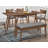 Natural Walnut Rectangular Dining Table-1811246866