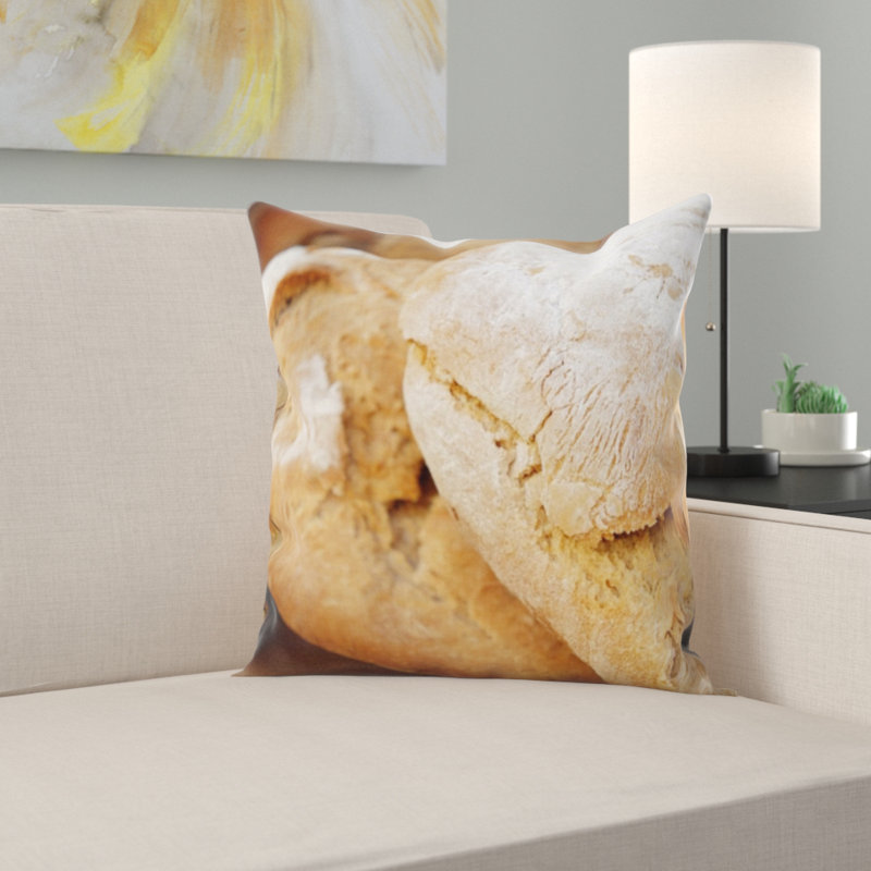Microsuede Throw Pillow