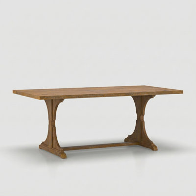 Alyisa Solid Wood Base Dining Table