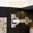 5-Tier Corner Bookcase With Glass Doors-1597656891