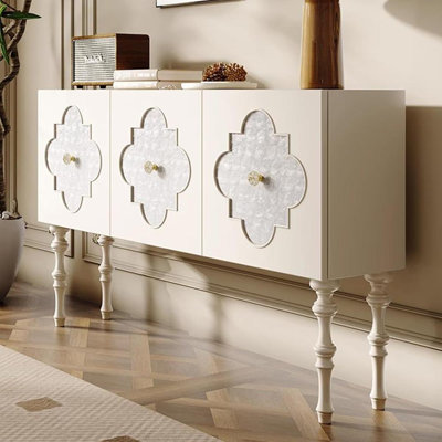 Light Luxury Solid Wood Art Storage Cabinet 51.18 Sideboard