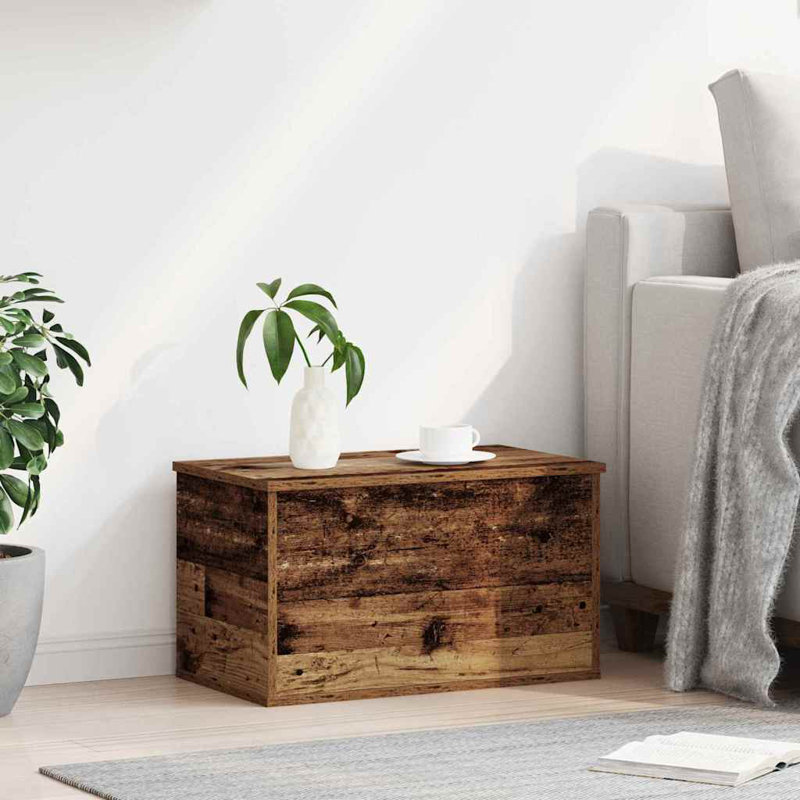 Camp Trunk / Footlocker, Old Wood