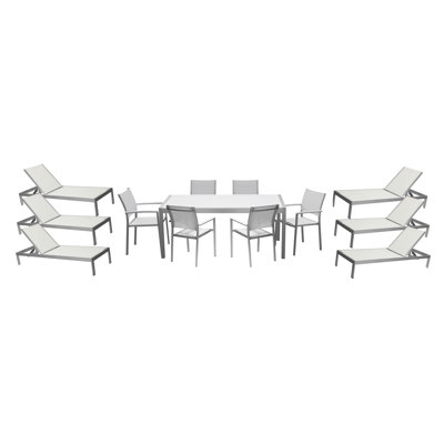 Aynura 13 Piece Dining Set