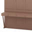 Grand lit escamotable avec tablette Stoarge et 3 tiroirs, lit escamotable multifonctionnel avec bureau et lumière DEL-1175926053