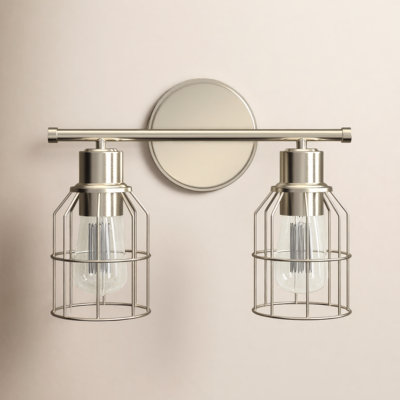 2 Light Dimmable Vanity Light
