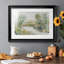 «Trees On The Creek I», reproduction encadrée de qualité supérieure - prête à être accrochée-560399023-560398992