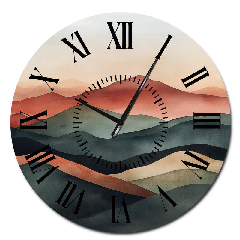 Horloge murale Horizon II, Surdimensionné