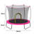 TK Rectangle Trampoline--Elastic-PINK