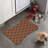 Warm Check - 1 Piece Bone Shape Feeding Mat