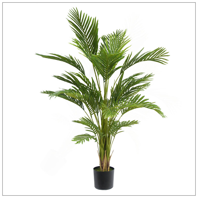 ARTIFICIAL PALM TREE, 51" H x 31" W x 31" D