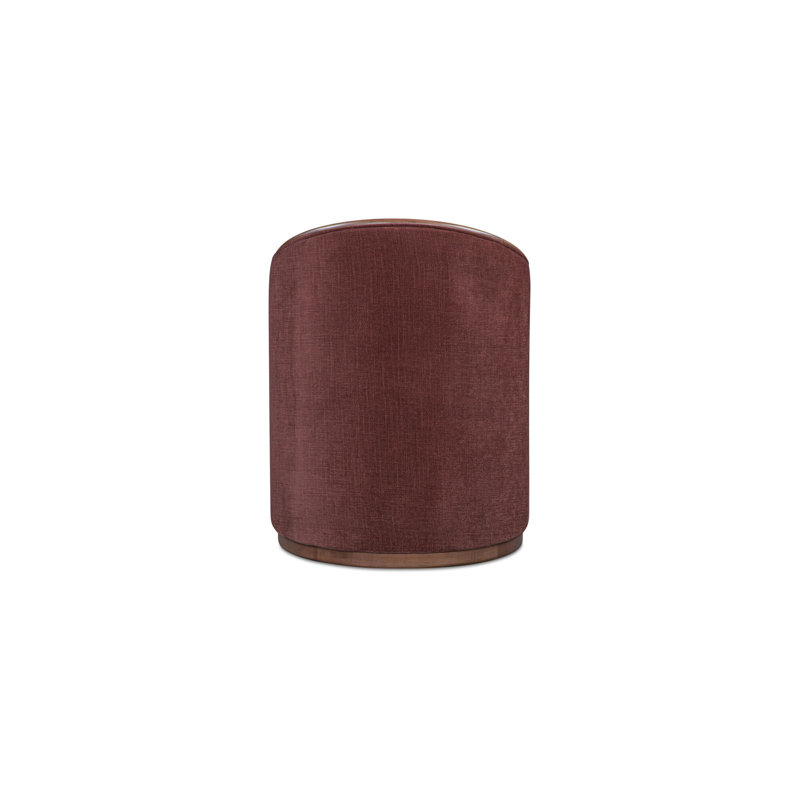 Rossi Swivel Dining Chair Cream, Purple