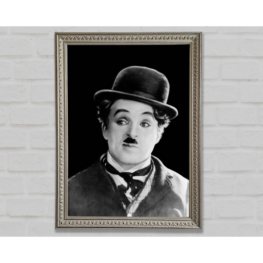 Charlie Chaplin Porträt - Druck