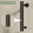 31-33-inch Matte Black Pivot Shower Door-123824861
