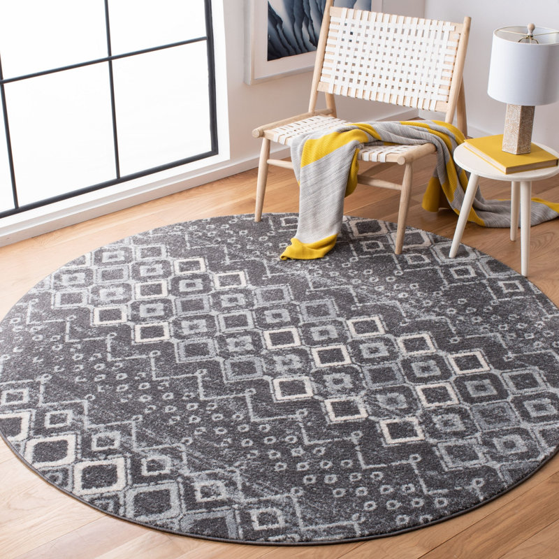 Hinrichs Performance Southwestern Rug, Round 9'