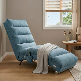 Modern and Cozy Upholstered Chaise Lounge for Bedroom and Living Room