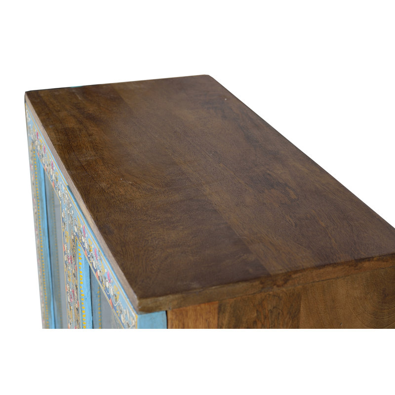Ariv 60cm W Solid Wood Bedside Table