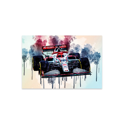 Robert Kubica, Alfa Romeo, course C41 sur piste, Formule 1, voitures de Formule 1 2021 par Sissy Angelastro